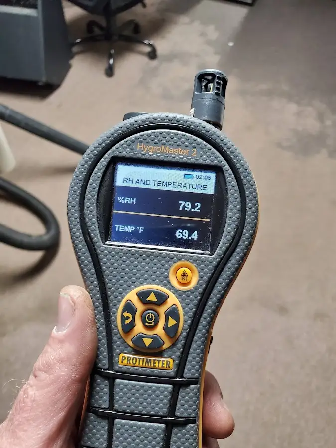 Moisture meter humidity assessment for Mold Remediation & Removal in Bullard